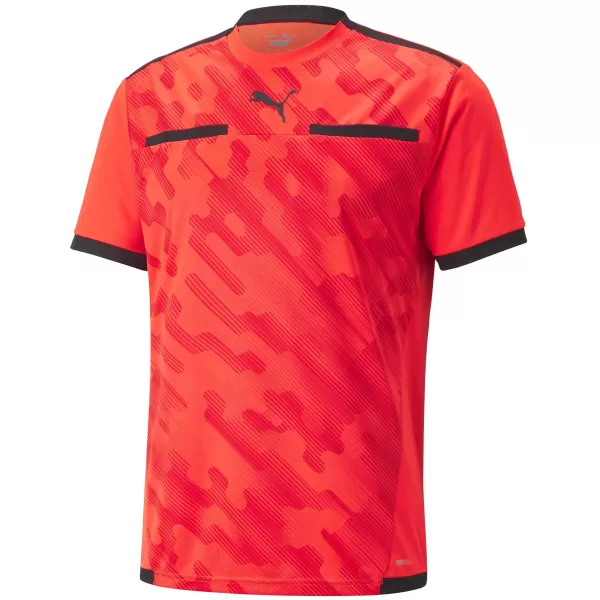  Fußballtrikot PUMA TEAMLIGA REFEREE JERSEY 705452_19 RED BLAST/ ROTE BLAST/PUMA SCHWARZ 
