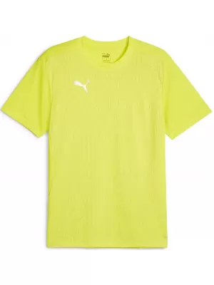 Herren -funktionales Hemd PUMA TEAMFINAL TRAINING JERSEY 658557_30 ELECTRIC LIME/ ELEKTRISCHES KALK/PUMA SILBER