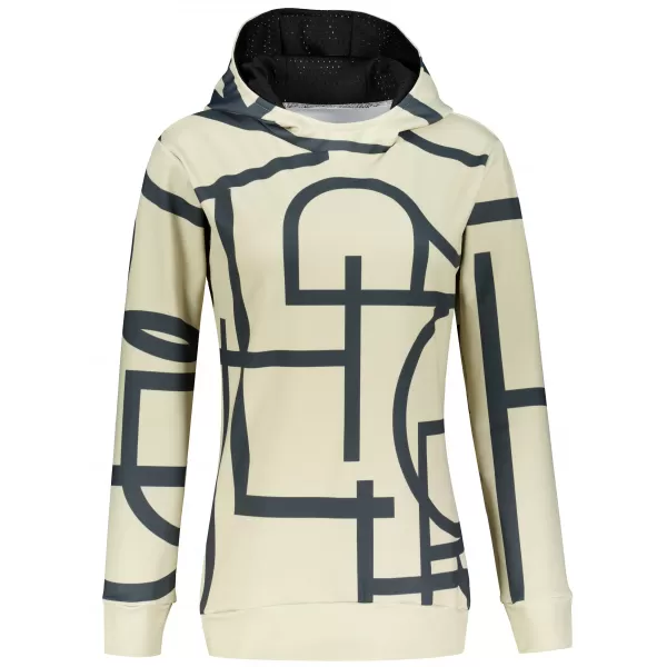  Funktionaler Sweatshirt -Prämie von Frauen ALTISPORT VOJ/ALW085MI01 HELLBRAUN 