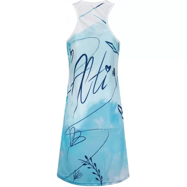  Hochwertiges Funktionskleid für Damen ALTISPORT VOJ/ALW083SAT01 WEIß BLAU 