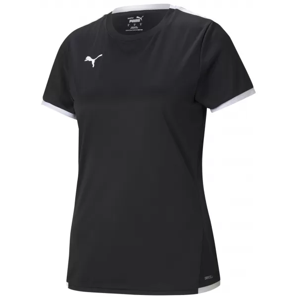  Weibliches funktionelles Hemd PUMA TEAMLIGA JERSEY W 704934_03 PUMA BLACK/PUMA WEIß 