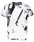 Männer funktionaler T -Shirt Premium ALTISPORT VOJ/ALM079TR01 WEIß -UND -SCHWARZ