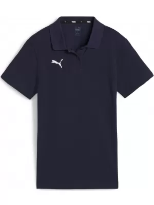 Frauen t -Shirt mit Kragen PUMA TEAMGOAL CASUALS POLO WMN 658607_06 PUMA NAVY/PUMA WHITE