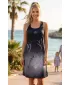 Frauenkleid -Prämie von Frauen ALTISPORT VOJ/ALW083SAT01 SCHWARZ UND WEIß