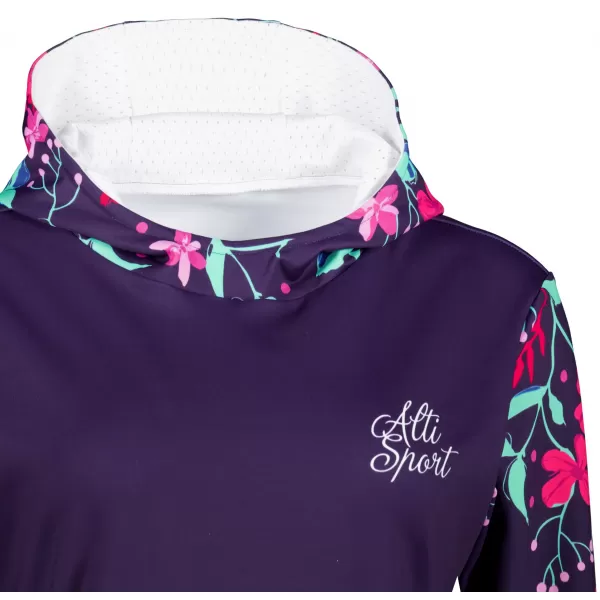  Funktionaler Sweatshirt -Prämie von Frauen ALTISPORT VOJ/ALW063MI01 FUCHSIE 
