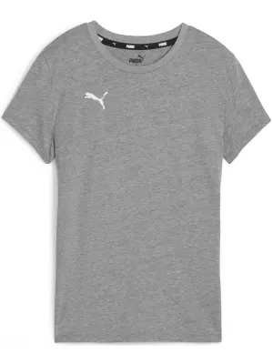 Hemd PUMA TEAMGOAL CASUALS TEE WMN 658617_33 MITTELGRAUES HEATHER/WEIß