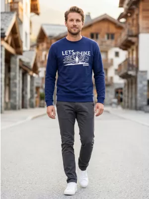 Herren -Sweatshirt ALTISPORT ALM190406 MITTERNACHT
