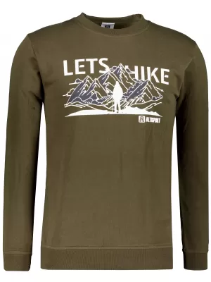 Herren -Sweatshirt ALTISPORT ALM190406 MILITÄR