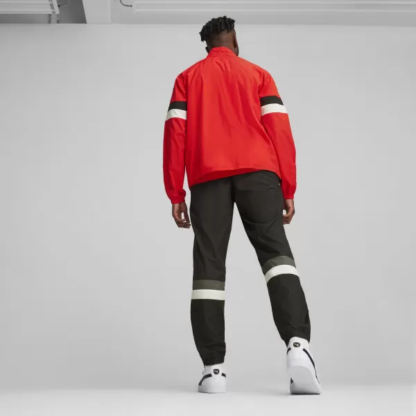  Trainingsanzug PUMA TEAMRISE WVN TRACKSUIT 659036_01 PUMA ROT 