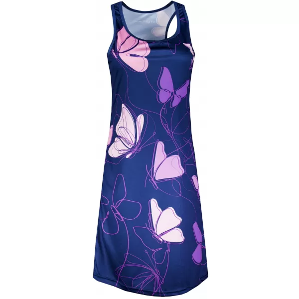  Frauenkleid -Prämie von Frauen ALTISPORT VOJ/ALW086SAT01 DUNKELBLAU/LILA 