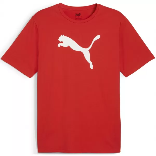  Herren -Trikot PUMA TEAMRISE LOGO JERSEY COTTON 658705_01 PUMA ROT/PUMA WEIß 