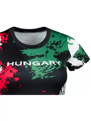 Frauenfunktional T -Shirt Premium ALTISPORT VOJ/ALW036HU/TR01 FLECKEN