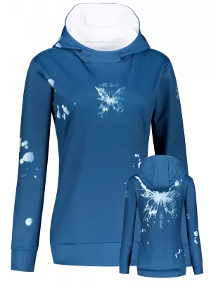 Funktionaler Sweatshirt -Prämie von Frauen ALTISPORT VOJ/ALW077MI01 BLAU
