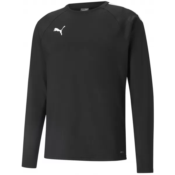  Herren -Sweatshirt PUMA TEAMLIGA TRAINING SWEAT 657238_03 PUMA BLACK/PUMA WEIß 