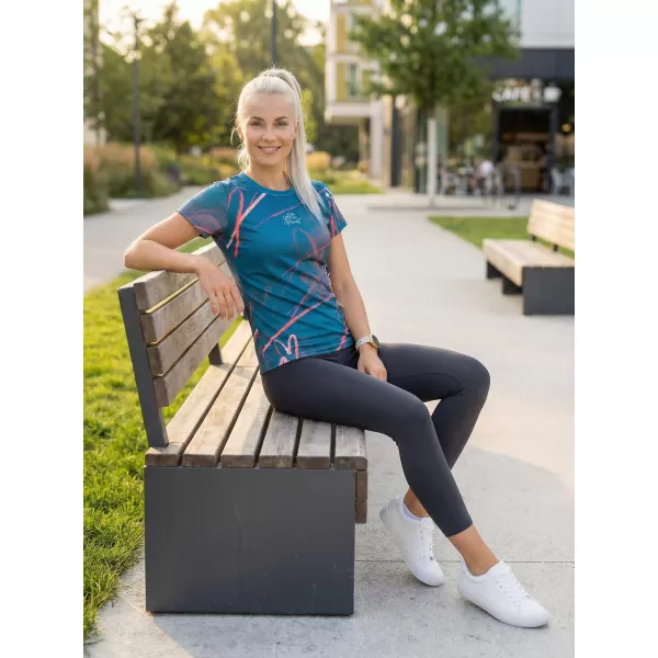  Frauenfunktional T -Shirt Premium ALTISPORT VOJ/ALW082TR01 KEROSIN 