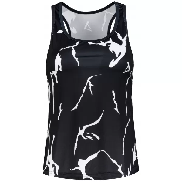  Funktionaler Tanktoper der Frauen auf Prämie ALTISPORT VOJ/ALW052TIL01 SCHWARZ 