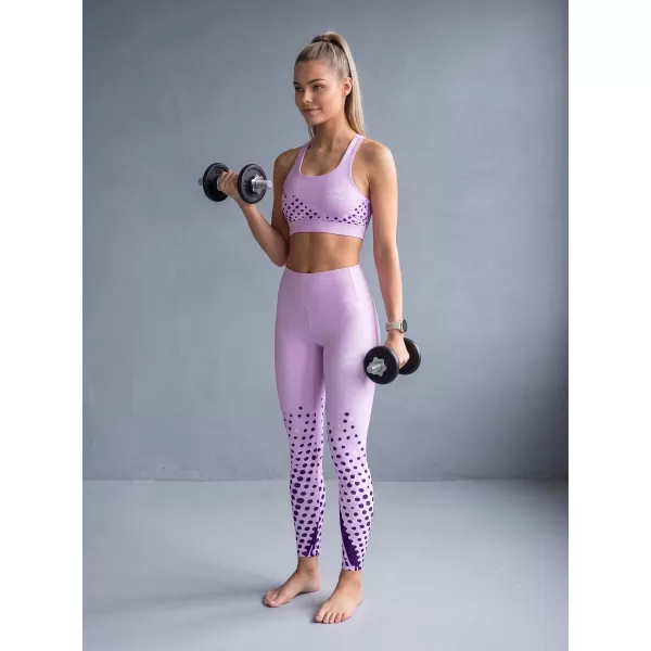  Frauen -Leggings Premium ALTISPORT VOJ/ALW109LEG01 LILA 
