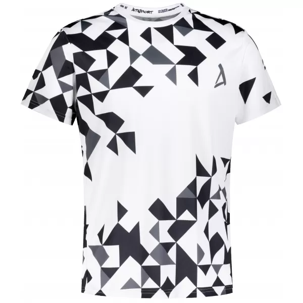  Männer funktionaler T -Shirt Premium ALTISPORT VOJ/ALM108TR01 WEIß 