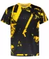 Männer funktionaler T -Shirt Premium ALTISPORT VOJ/ALM079TR01 SCHWARZ -AUSGELB