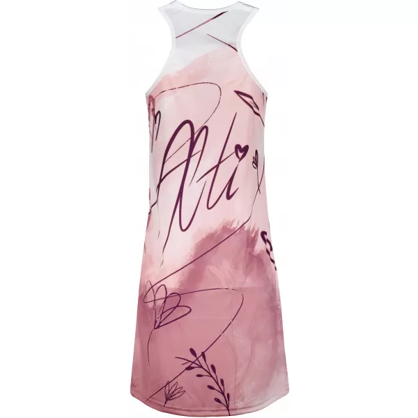  Frauenkleid -Prämie von Frauen ALTISPORT VOJ/ALW083SAT01 WEIß -PINK 