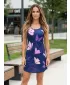 Frauenkleid -Prämie von Frauen ALTISPORT VOJ/ALW086SAT01 DUNKELBLAU/LILA