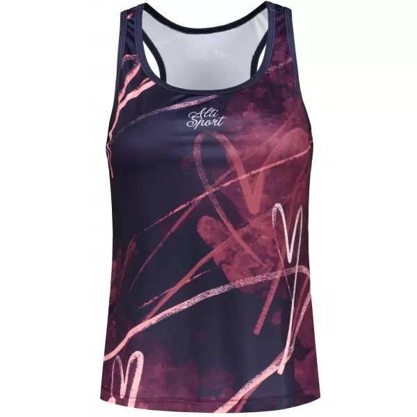  Funktionaler Tanktoper der Frauen auf Prämie ALTISPORT VOJ/ALW082TIL01 LILA 