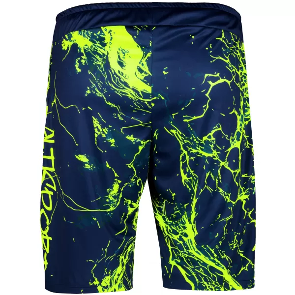  Die funktionalen Shorts von Männern Premium ALTISPORT VOJ/ALM071KRA01 MARINE/GELB 