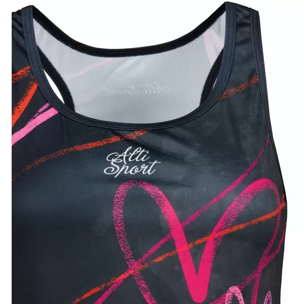  Hochwertiges Funktions-Tanktop für Damen ALTISPORT VOJ/ALW082TIL01 SCHWARZ 