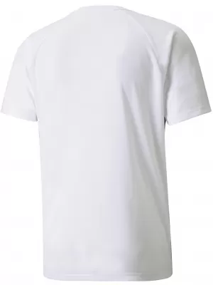 Herren -funktionales Hemd PUMA TEAMLIGA STRIPED JERSEY 704920_04 PUMA WHITE/PUMA BLACK
