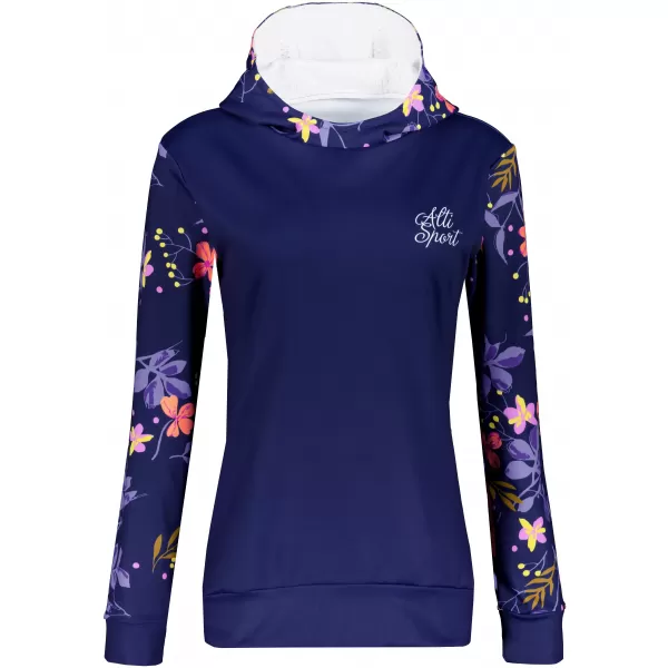  Funktionaler Sweatshirt -Prämie von Frauen ALTISPORT VOJ/ALW063MI01 DUNKELVIOLETT 