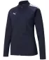 Damenjacke PUMA TEAMLIGA TRAINING JACKET W 657252_06 PEACOAT/ PEACOAT/PUMA WEIß