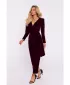 Kleid MOE M828 KASTANIENBRAUN