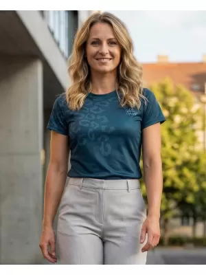 Frauenfunktional T -Shirt Premium ALTISPORT VOJ/ALW047TR01 BLAU