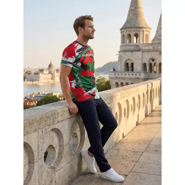  Männer funktionaler T -Shirt Premium ALTISPORT VOJ/ALM036HU/TR01 HU 