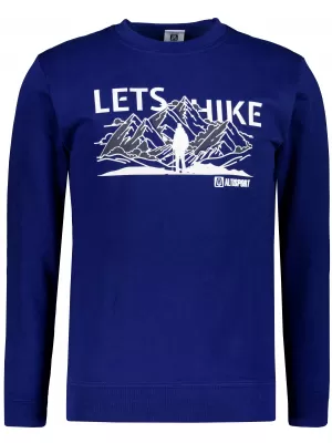 Herren -Sweatshirt ALTISPORT ALM190406 MITTERNACHT