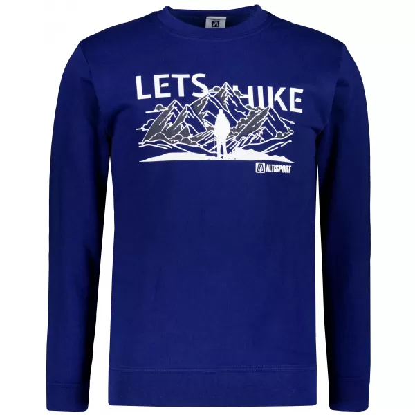  Herren -Sweatshirt ALTISPORT ALM190406 MITTERNACHT 