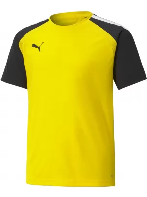 T -Shirt PUMA TEAMPACER JERSEY JR 704926_07 CYBERGELB/ SCHWARZ/ WEIß
