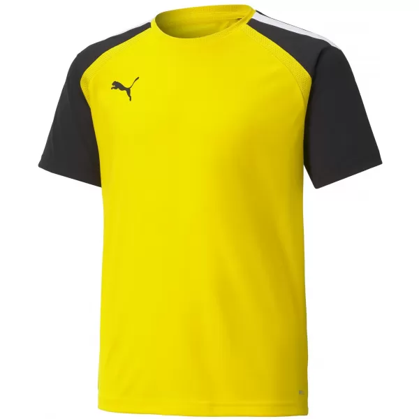  T -Shirt PUMA TEAMPACER JERSEY JR 704926_07 CYBERGELB/ SCHWARZ/ WEIß 