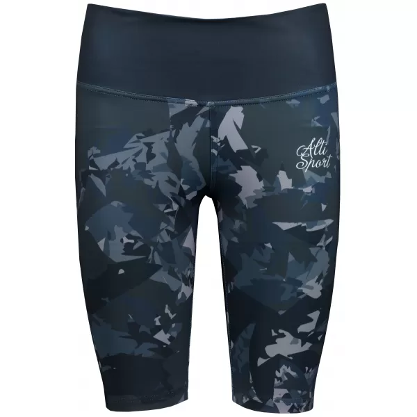  Frauen -Leggings über den Knien Premium ALTISPORT VOJ/ALW110LEG02 SCHWARZ 