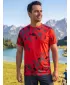 Männer funktionaler T -Shirt Premium ALTISPORT VOJ/ALM108TR01 ROT