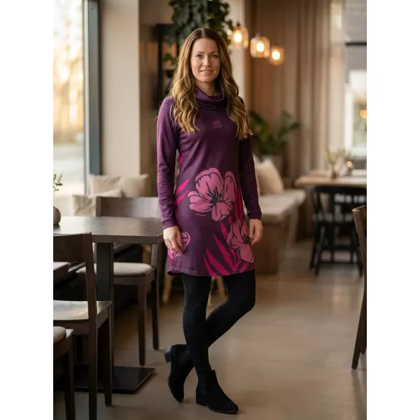  Damen erweitertes Premium -Sweatshirt ALTISPORT VOJ/ALW0107MI06 BURGUND 