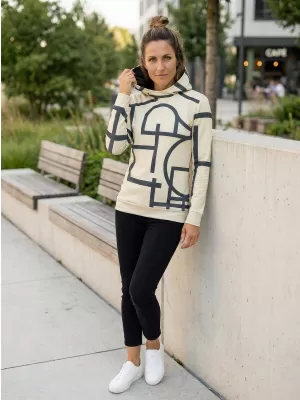 Funktionaler Sweatshirt -Prämie von Frauen ALTISPORT VOJ/ALW085MI01 HELLBRAUN