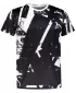 Männer funktionaler T -Shirt Premium ALTISPORT VOJ/ALM079TR01 SCHWARZ UND WEIß