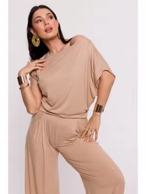 Damenbluse BEWEAR B287 CAPPUCCINO