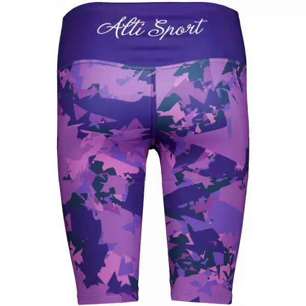  Frauen -Leggings über den Knien Premium ALTISPORT VOJ/ALW110LEG02 LILA 