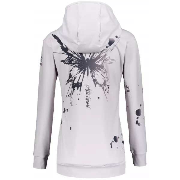  Funktionaler Sweatshirt -Prämie von Frauen ALTISPORT VOJ/ALW077MI01 GRAU -BLACK 