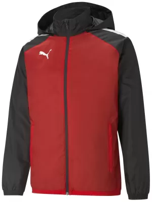 Jacke PUMA TEAMLIGA ALL WEATHER JACKET 657245_01 PUMA ROT/PUMA SCHWARZ