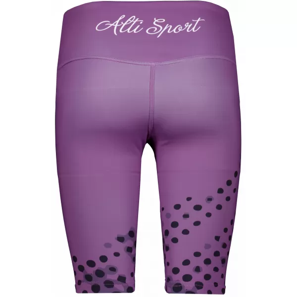  Frauen -Leggings über den Knien Premium ALTISPORT VOJ/ALW109LEG02 LILA 