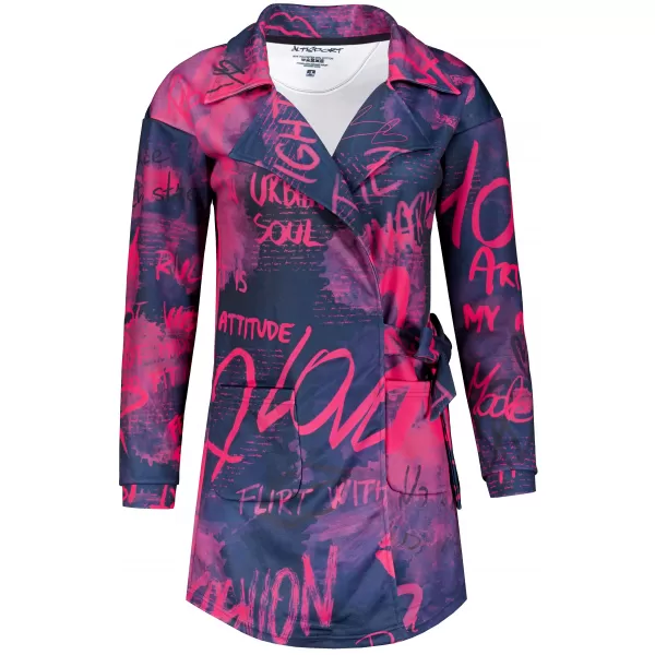  Premium-Sweattasche für Damen ALTISPORT VOJ/ALW105MI05 SCHWARZ ROSA 