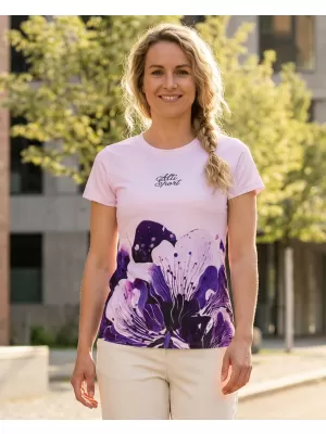 Frauenfunktional T -Shirt Premium ALTISPORT VOJ/ALW090TR01 LILA